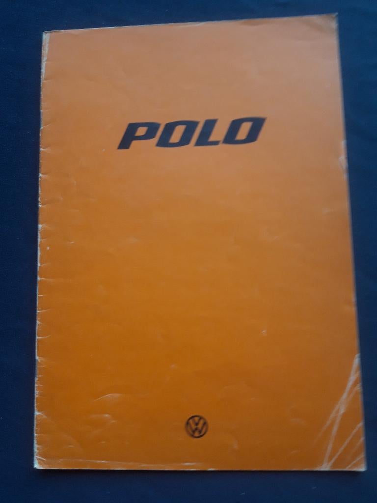 folder Volkswagen Polo 1977 – Nederlands, Ophalen of Verzenden, Zo goed als nieuw, Volkswagen