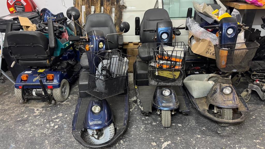 Scootmobiel 4 x sterling €650,-, Ophalen, Gebruikt, Info@Sterling.uk, Birmingham