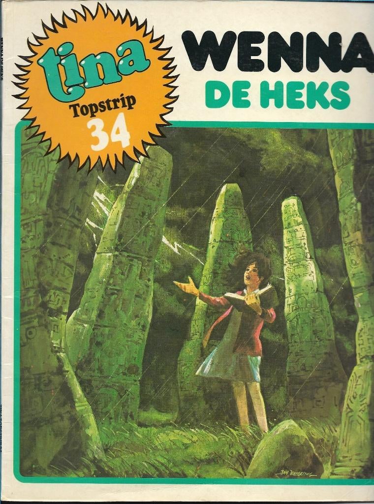 Tina Topstrip - Wenna de heks, Boeken, Stripboeken, Eén stripboek, Ophalen of Verzenden, Gelezen