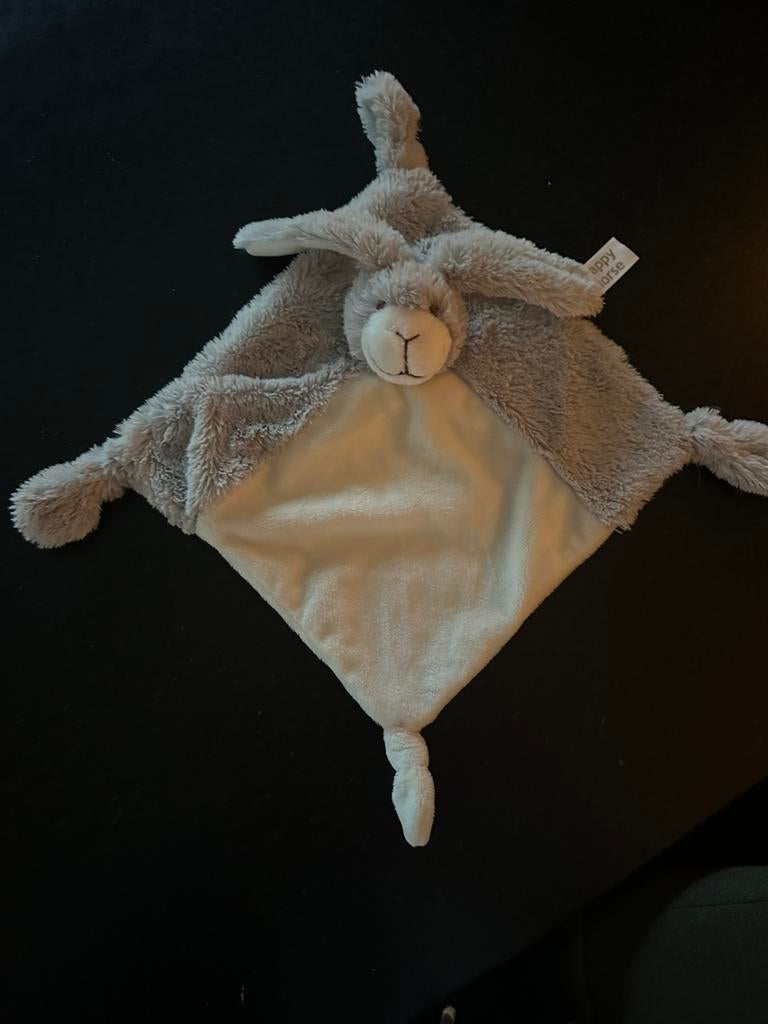 Te koop grijs wit konijn koekel Happy Horse, Ophalen of Verzenden, Zo goed als nieuw, Konijn