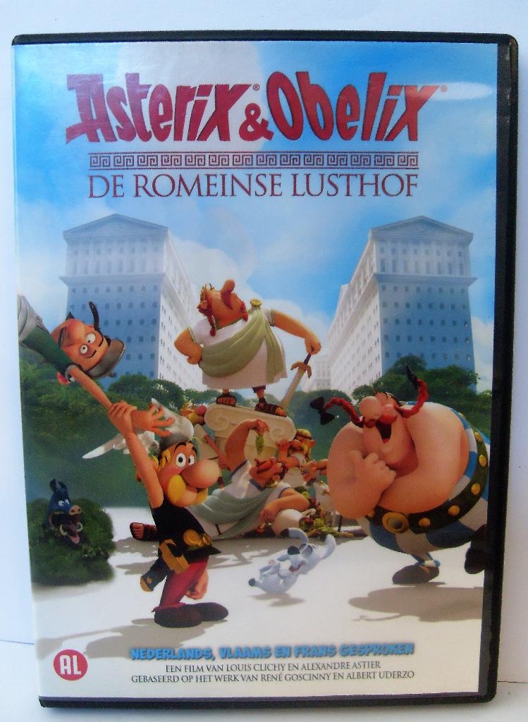 Asterix en Obelix DVD De Romeinse Lusthof, Cd's en Dvd's, Dvd's | Tekenfilms en Animatie, Europees, Tekenfilm, Alle leeftijden