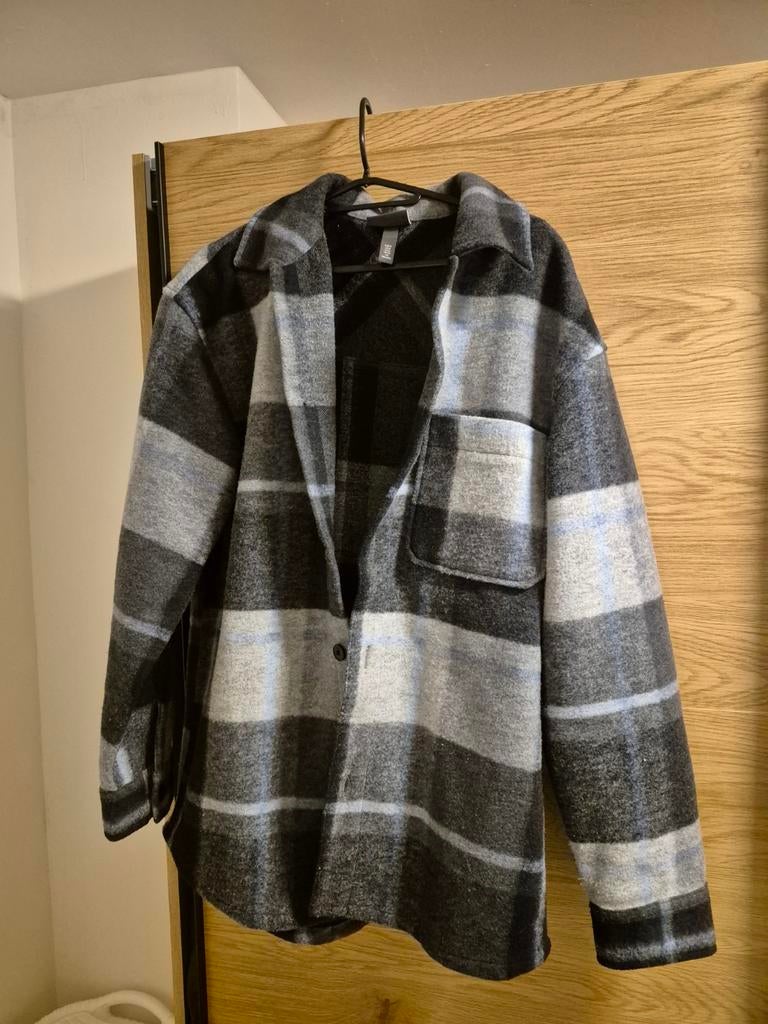 Geruit overhemd, Ophalen of Verzenden, Zo goed als nieuw, Blauw