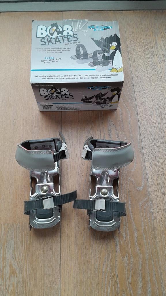 Nijdam Bob Glij-ijzers Maat 24-34, Ophalen of Verzenden, Gebruikt, Overige typen, Nijdam