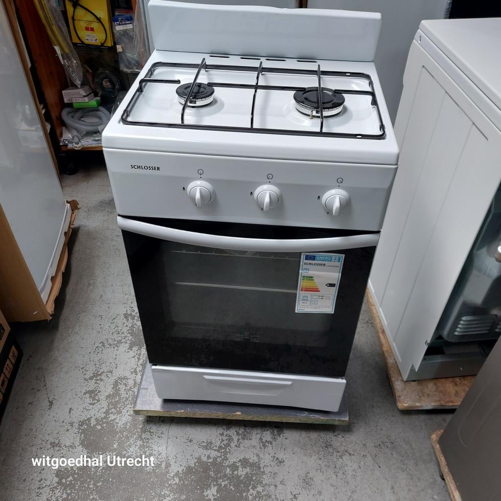 Gasfornuis op butaanfles, Minder dan 85 cm, Zo goed als nieuw, Gas, Vrijstaand