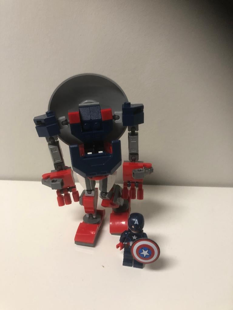 LEGO Marvel Avengers 76168 Captain America Mechapantser -, Ophalen of Verzenden, Zo goed als nieuw, Complete set, Lego