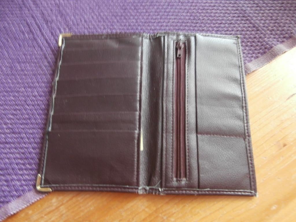 Pasjeshouder mapje hoesje pasjes portemonnee portefeuille, Ophalen of Verzenden, Gebruikt