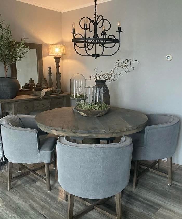 4 Nieuwe Stoelen Kaatje, Huis en Inrichting, Stoelen, Nieuw, Vier, Stof, Grijs, Ophalen