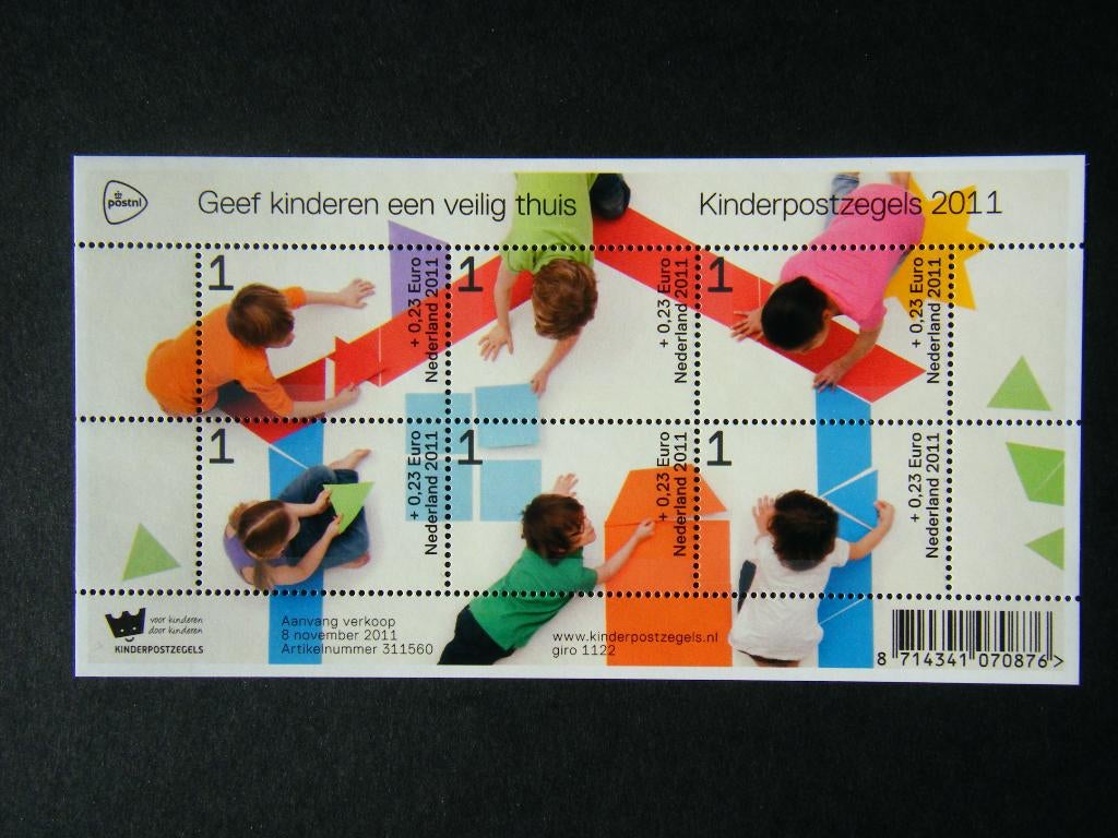 V 141 Nederland 2011 P.F., Verzenden, Na 1940, Postfris