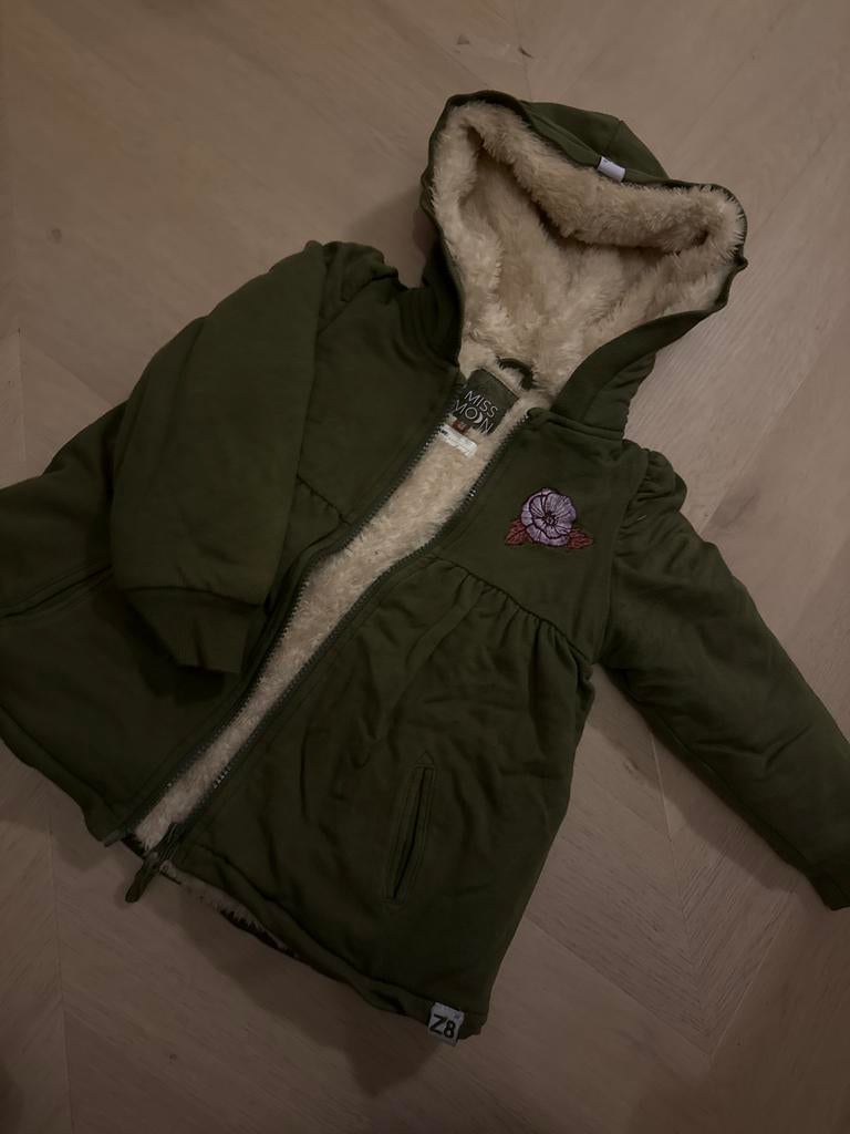 Z8 Kenzi 92/98, Kinderen en Baby's, Ophalen of Verzenden, Zo goed als nieuw, Meisje, Jas