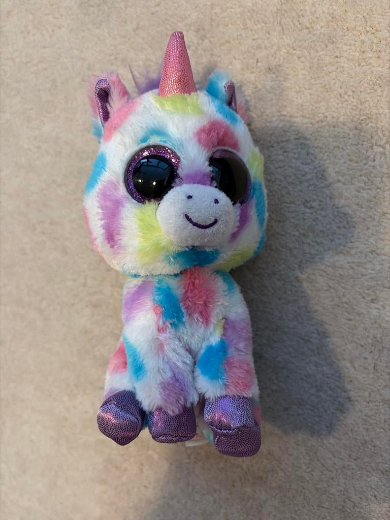Beanie Boo Eenhoorn - Kleurrijk en Knuffelbaar, Kinderen en Baby's, Speelgoed | Knuffels en Pluche, Zo goed als nieuw, Eenhoorn