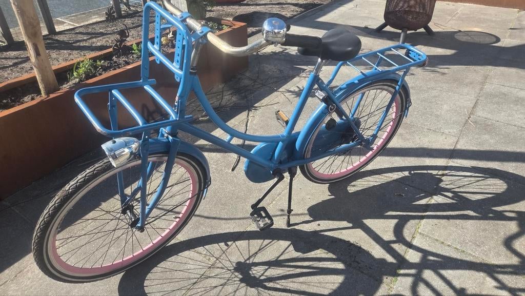 Popal 24 inch meisjesfiets - compleet met slot en licht, Fietsen en Brommers, Fietsen | Kinderfietsjes, Ophalen, Gebruikt, 20 inch of meer