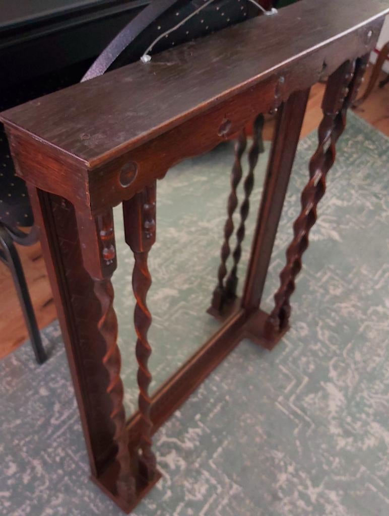 Vintage, brocante spiegel, Ophalen of Verzenden