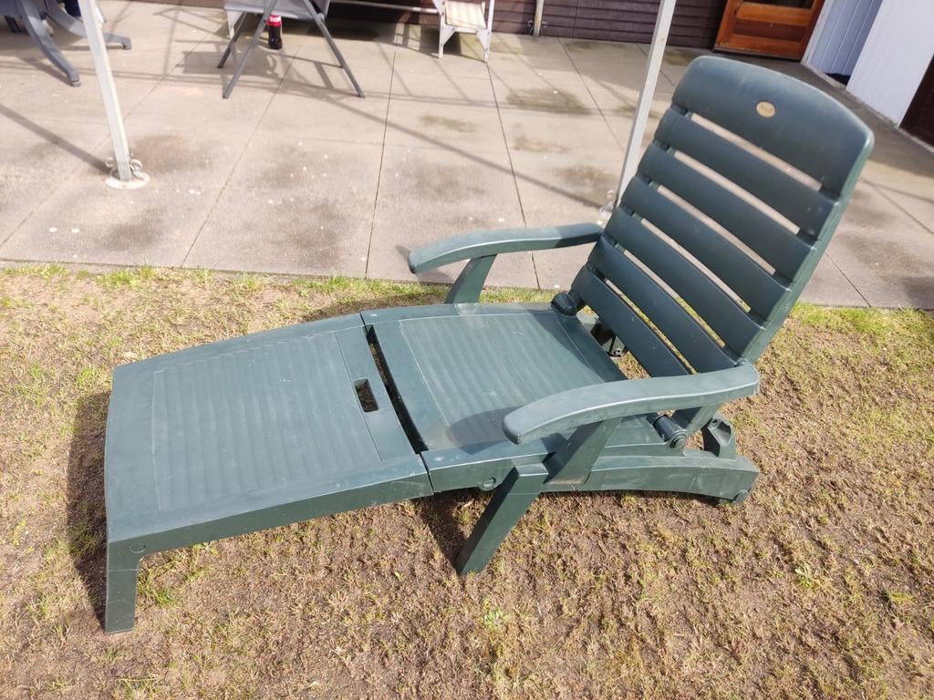 2x Hartman Ligstoel - Verstelbaar en Verrijdbaar, Ophalen