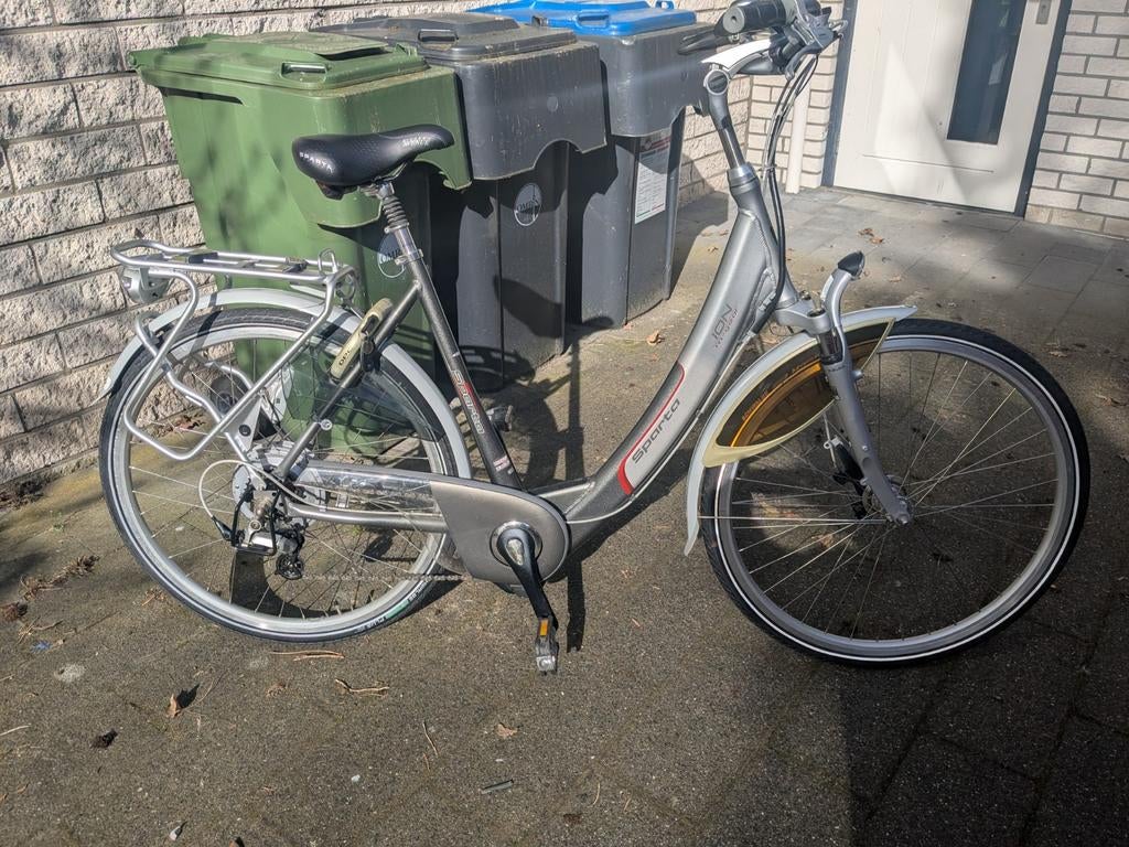 zeer nette sparta ion electrische fiets, accu defect, Ophalen, Gebruikt, Sparta