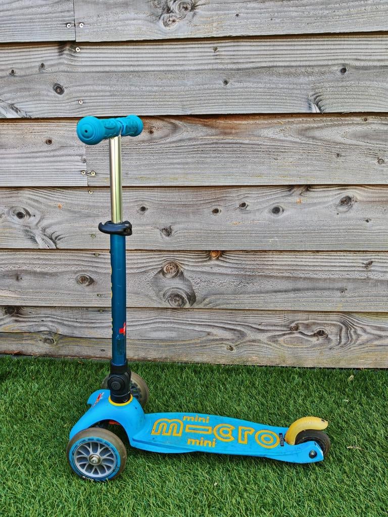 Mini Micro step opvouwbaar - Blauw, Ophalen, Gebruikt, Gewone step, Mini Micro