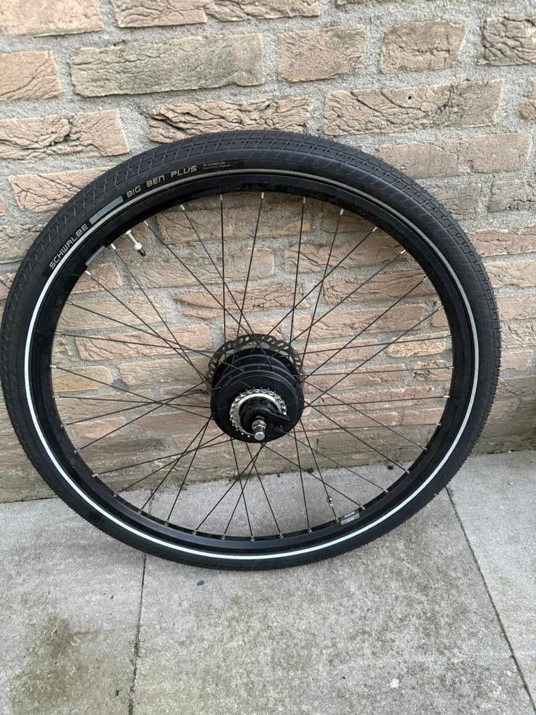 Te koop: compleet 28" achterwiel Enviolo Trekking., Fietsen en Brommers, Fietsonderdelen, Ophalen of Verzenden, Zo goed als nieuw