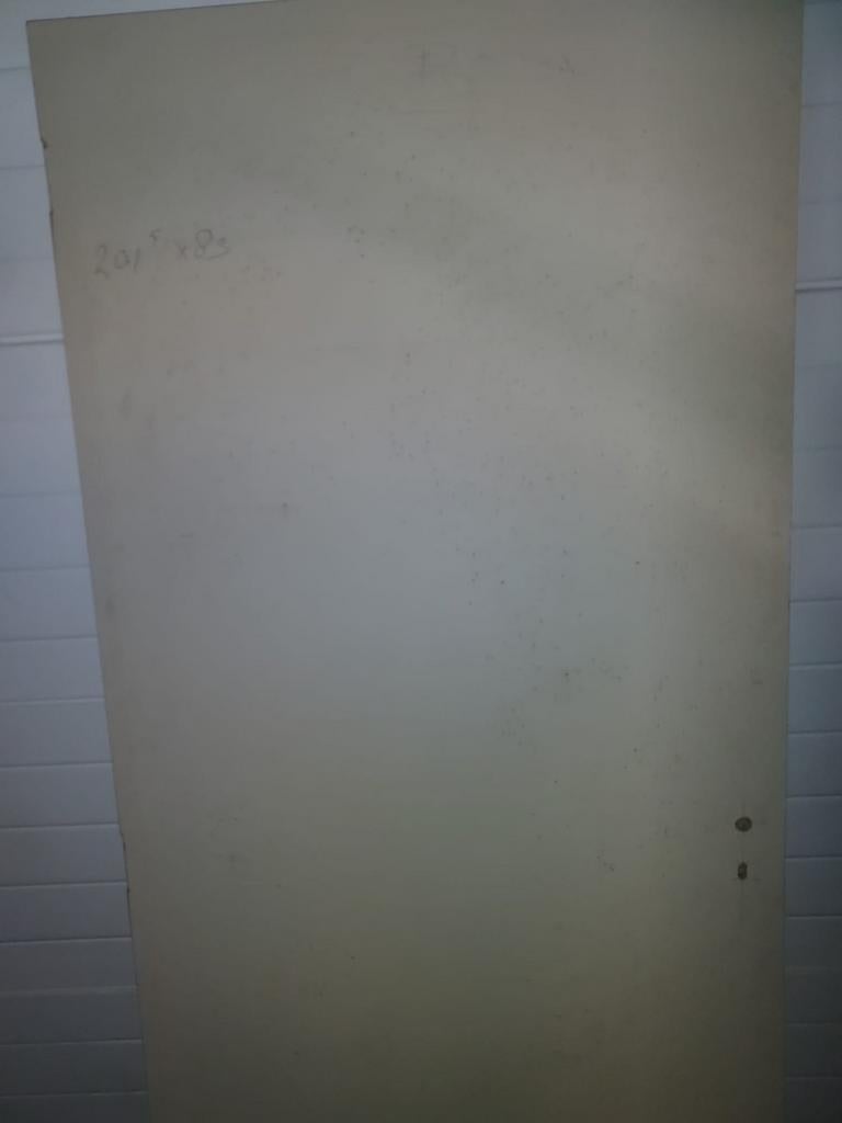 Stompe deur 201.5 x 83 cm, Ophalen, Binnendeur, Zo goed als nieuw, 200 tot 215 cm