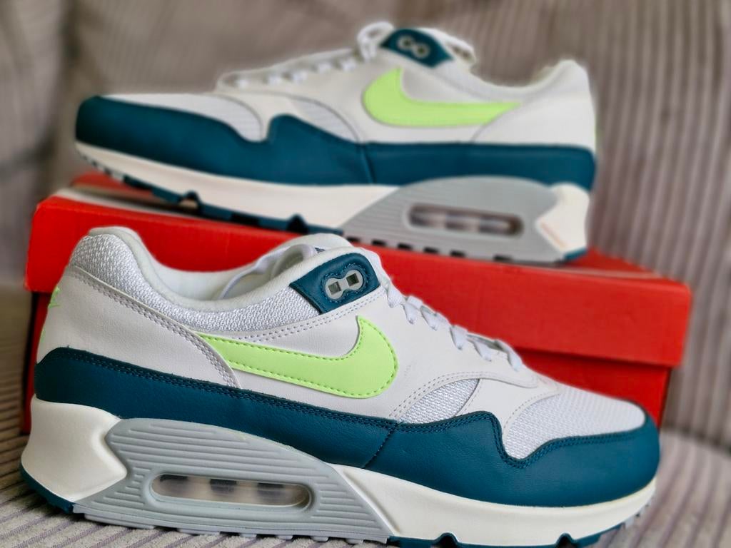 Nike air max 90/1 hybrid Spruce lime 44.5, Nike air max, Overige kleuren, Nieuw, Ophalen of Verzenden