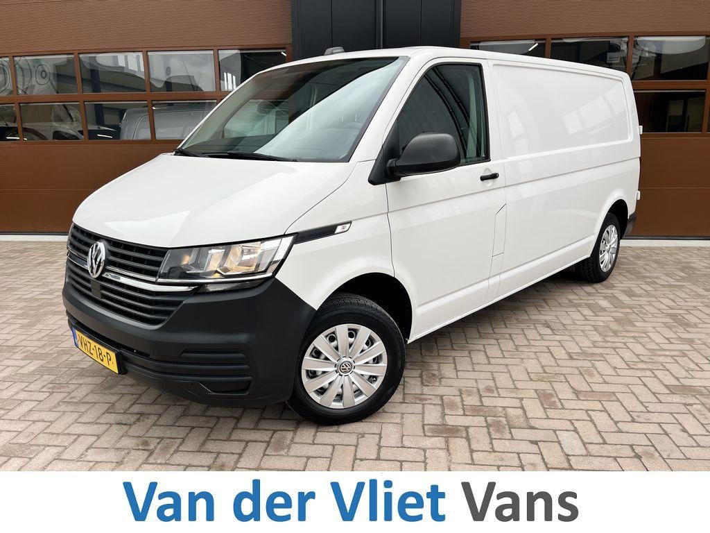 Volkswagen Transporter T6.1 2.0 TDI 110pk E6 L2 3-Zits Lease, Auto's, Bestelauto's, Voorwielaandrijving, Gebruikt, Euro 6, 4 cilinders
