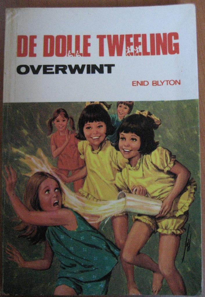 De dolle tweeling overwint - Enid Blyton., Boeken, Kinderboeken | Jeugd | 10 tot 12 jaar, Ophalen of Verzenden, Gelezen, Enid Blyton