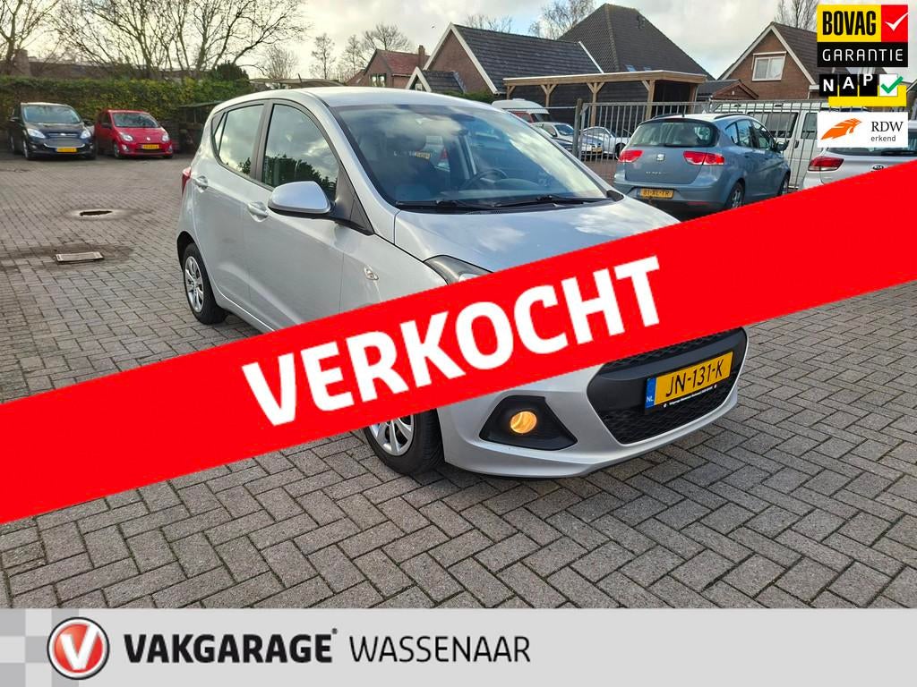 Hyundai I10 1.0i i-Motion Comfort airco, Voorwielaandrijving, 12 maanden, Gebruikt, Origineel Nederlands