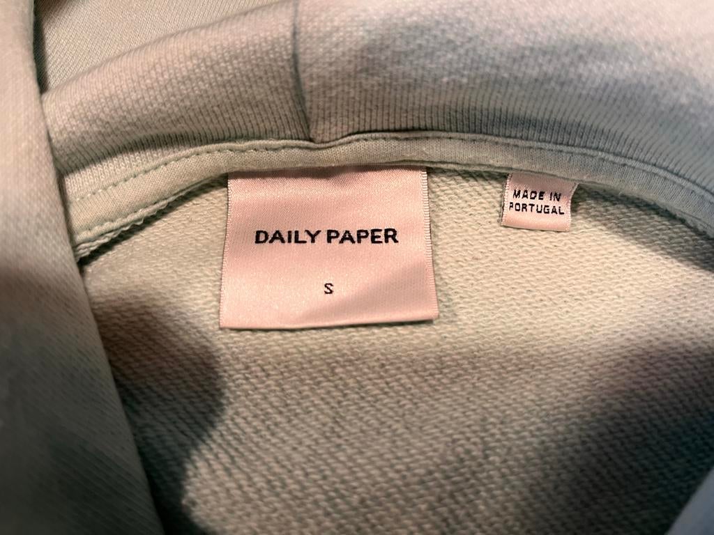 Daily Paper Hoodie - Maat S, Kleding | Heren, Ophalen of Verzenden, Zo goed als nieuw, Maat 46 (S) of kleiner, Groen