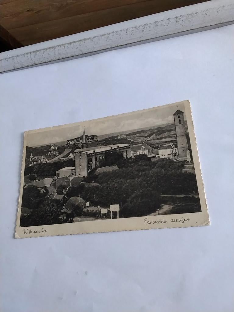 Wijk aan ZEE.  PANORAMA  Zeezijde 1935, Ophalen of Verzenden, 1920 tot 1940, Noord-Holland