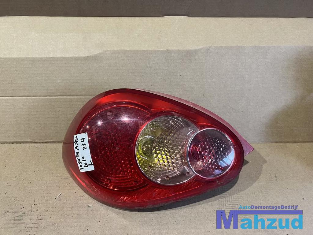 TOYOTA AYGO links achterlicht left backlight 2005-2014, Info@toyota.co.jp, Gebruikt, Toyota Motor Corporation, Toyota