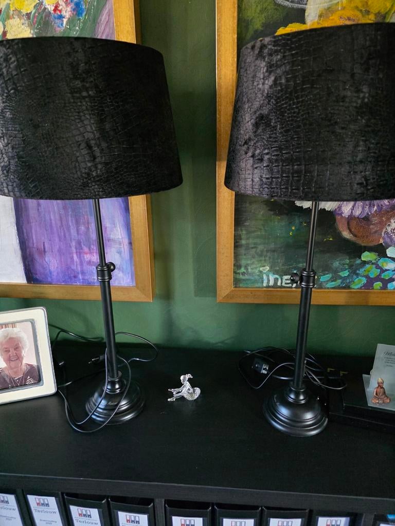 Riviera maison lampen, Huis en Inrichting, Lampen | Tafellampen, Ophalen, Zo goed als nieuw, Minder dan 50 cm