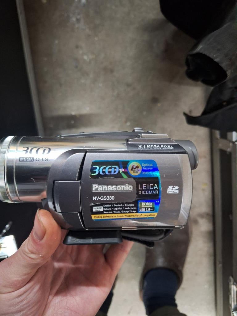 Panasonic NV-GS330 Mini DV Camcorder 3CCD, Audio, Tv en Foto, Videocamera's Digitaal, Ophalen, Mini dv, Panasonic, 20x of meer