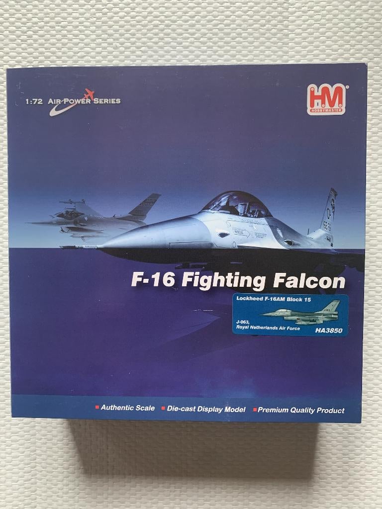 Te koop Hobbymaster HA 3850 F16 063 RNLAF, Overige merken, 1:72 tot 1:144, Nieuw, Ophalen of Verzenden