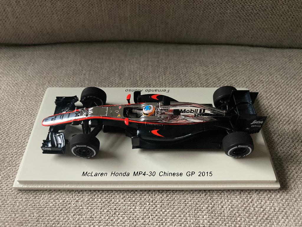 ✅ Fernando Alonso 1:43 Chinese GP 2015 Mclaren Honda F1, Ophalen of Verzenden, Nieuw, Formule 1