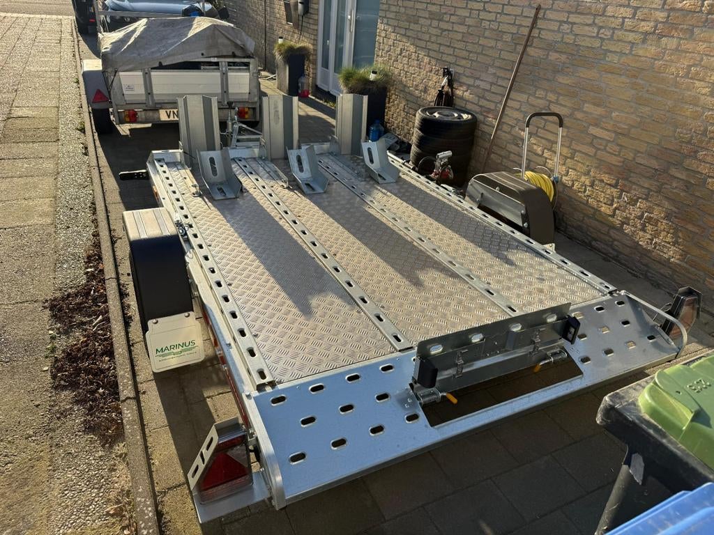 Motortrailer Temared MotoQuad 2616 met oprijklep, Ophalen