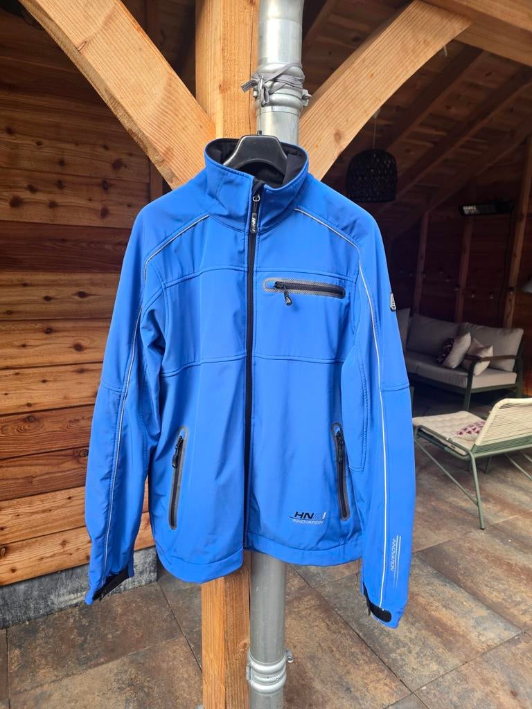 Human Nature blauwe jas zomerjas jack maat L heren izgs, Maat 52/54 (L), Blauw, Ophalen of Verzenden, Zo goed als nieuw