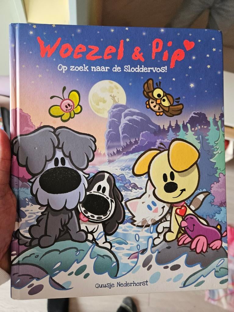 Woezel & Pip: Op zoek naar de Sloddervos!, Boeken, Ophalen of Verzenden, Zo goed als nieuw, Guusje Nederhorst, Fictie algemeen