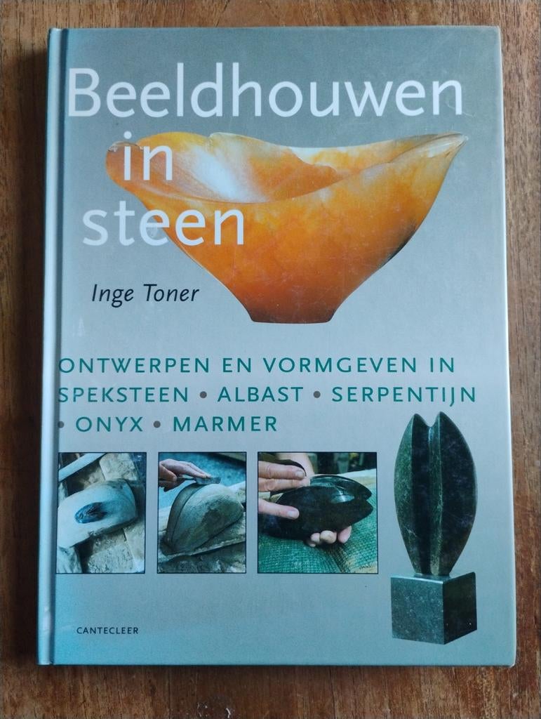 Beeldhouwen in steen - Ontwerpen en vormgeven, Inge Toner, Ophalen of Verzenden, Zo goed als nieuw, Kleien en Boetseren