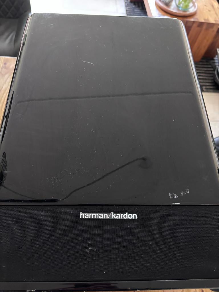 Harman Kardon SUB-TS11 subwoofer, Gebruikt, Subwoofer, 120 watt of meer, Ophalen