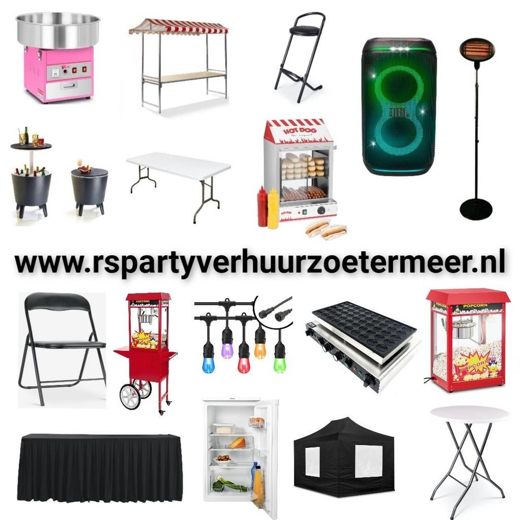 Poffertjesplaat te huur, Ophalen of Verzenden, Zo goed als nieuw, Overige