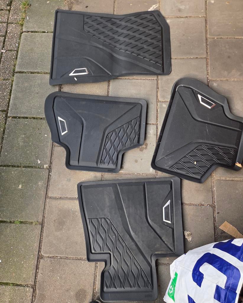 Rubberen matten voor BMW X5, Auto diversen, Automatten, Ophalen of Verzenden