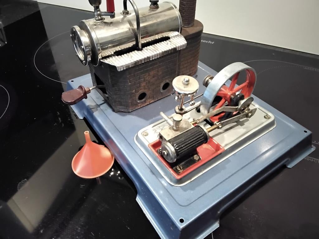 Stoommachine Wilesco D10, Verzenden, Zo goed als nieuw, Groter dan 1:32