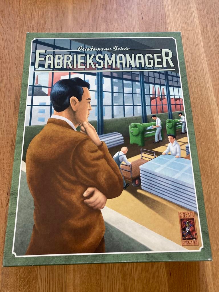 Fabrieksmanager (bordspel), Vijf spelers of meer, Ophalen, Zo goed als nieuw