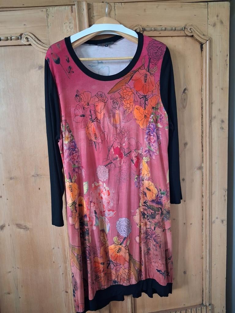 Exelle Tuniek met Bloemenprint - Maat M, Kleding | Dames, Maat 38/40 (M), Exelle, Overige kleuren, Ophalen of Verzenden