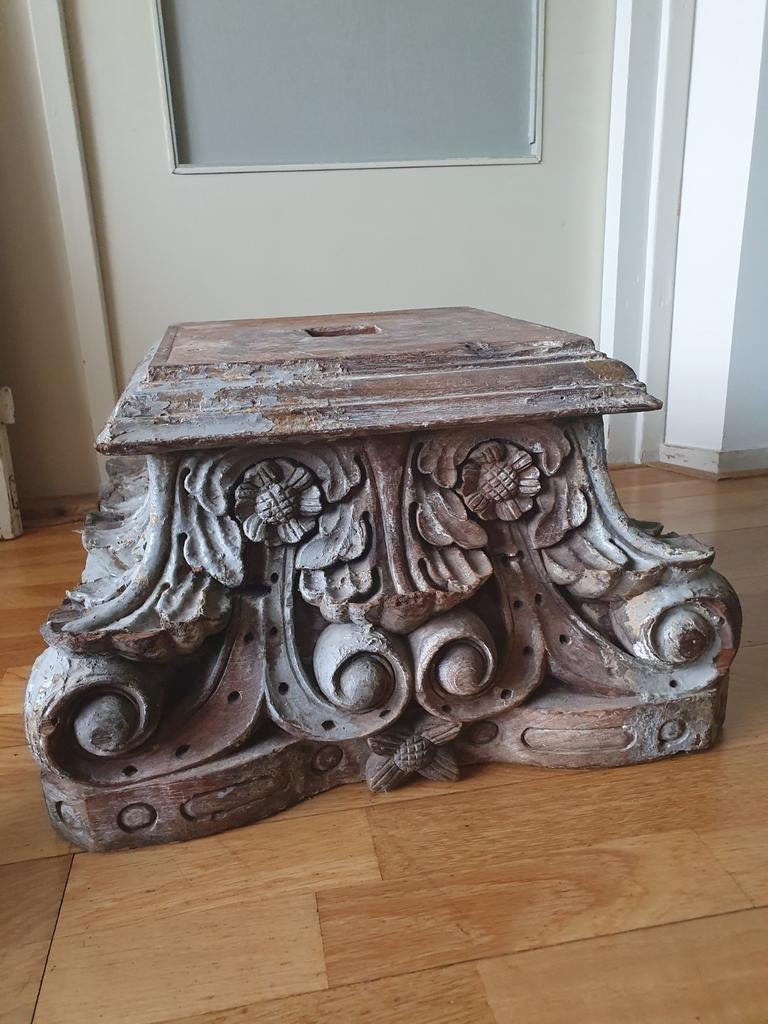 Antiek houten console, Antiek en Kunst, Ophalen