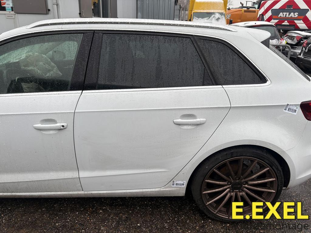 Deur links achter Audi A3 Sportback (8VA/8VF) 2012-2020 WIT, Gebruikt, -, Deur, -