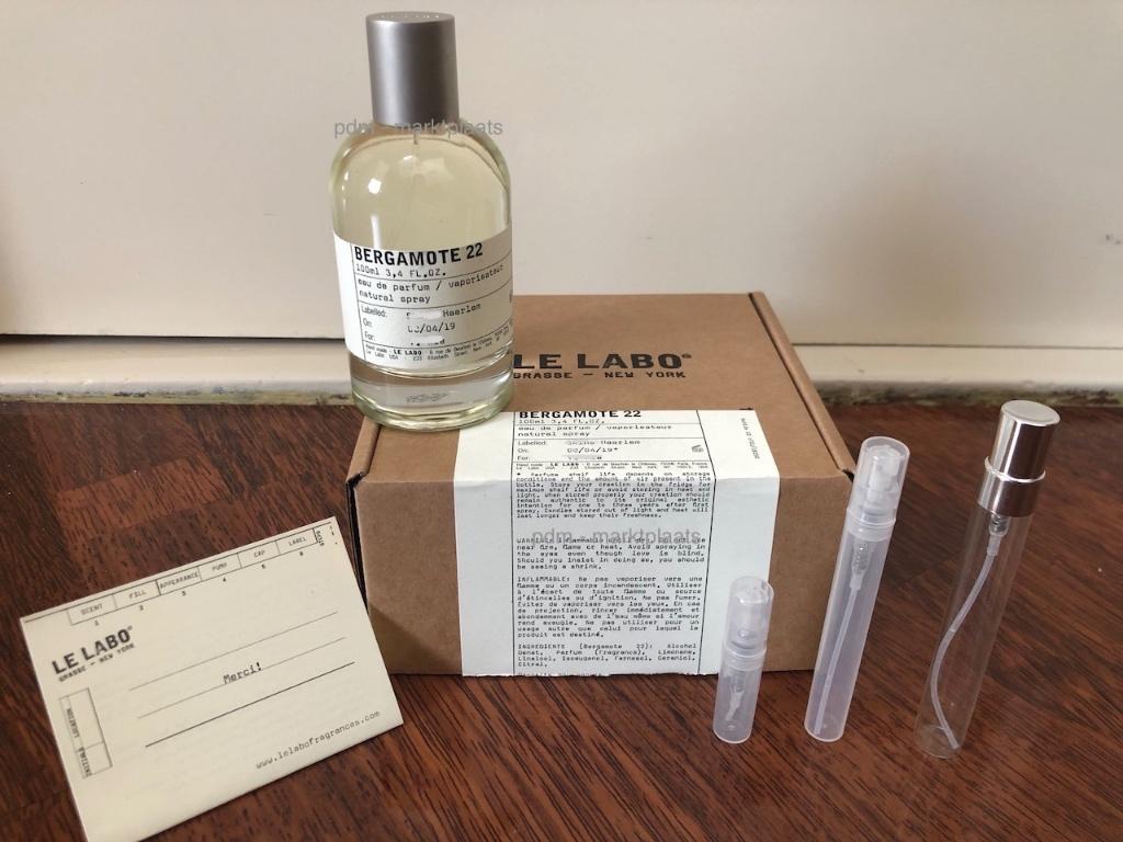 Le labo bergamote 22 - 2ml - 5ml - 10ml, Sieraden, Tassen en Uiterlijk, Uiterlijk | Parfum, Ophalen of Verzenden, Nieuw