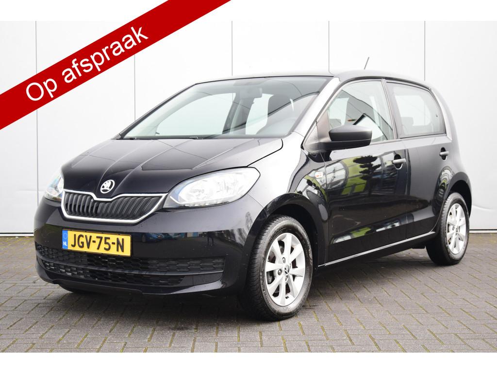 Skoda Citigo 1.0 Greentech Style Airco Audio/origineel Lmv, Voorwielaandrijving, Stof, Gebruikt, Euro 6