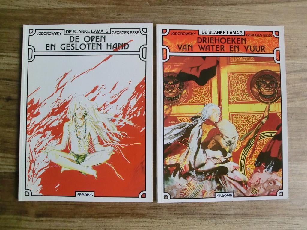 2 stripboeken uit de Blanke lama reeks, Meerdere stripboeken, Ophalen of Verzenden, Gelezen