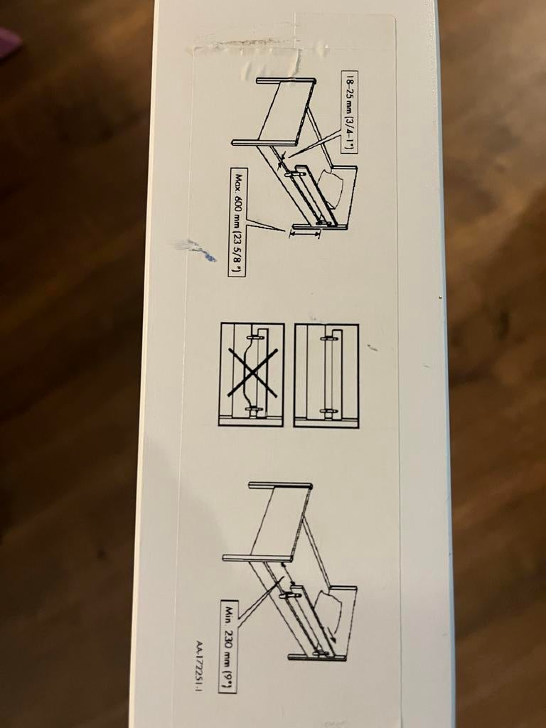 IKEA VIKARE bedplankje voor kinderbed, Ophalen of Verzenden, Zo goed als nieuw, Minder dan 140 cm, Minder dan 70 cm