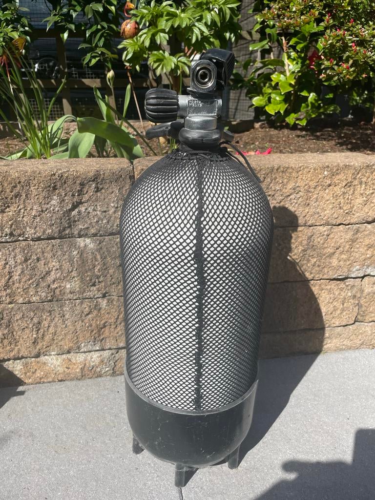Duikfles 12 liter, Watersport en Boten, Duiken, Ophalen, Gebruikt, Duikfles