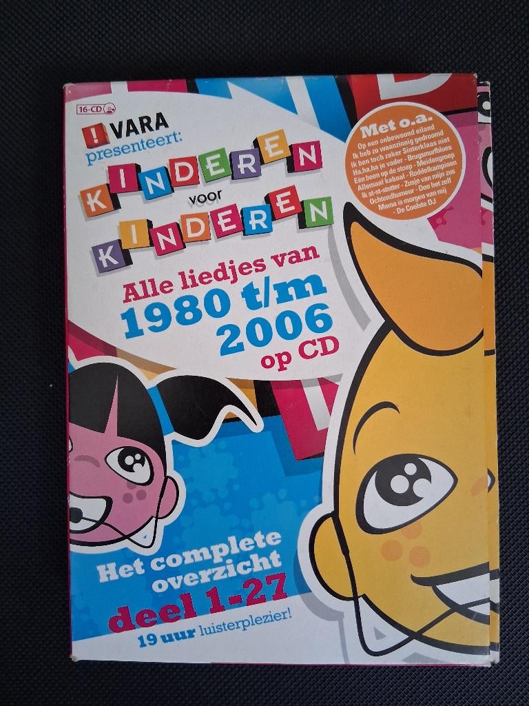 Gehele collectie Kinderen voor Kinderen, Ophalen of Verzenden, Zo goed als nieuw, Muziek, Boxset